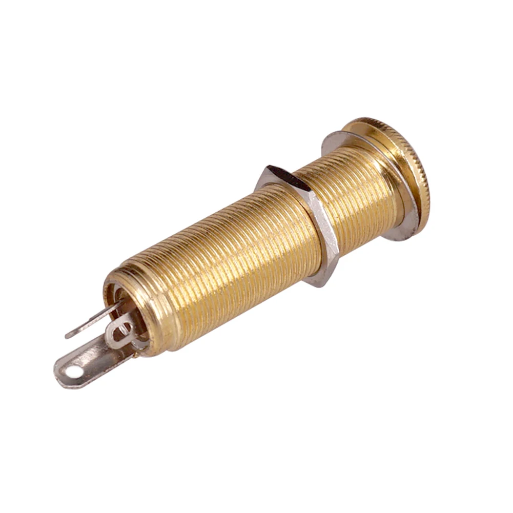 Electric Guitar Bass 6.35mm Socket Stereo 1/4 Inch Output Jacks Plug Accessories High Quality Brass Plugs Instruments Parts
Electric Guitar Bass 6.35mm Socket Stereo 1/4 Inch Output Jacks Plug Accessories High Quality Brass Plugs Instruments Parts