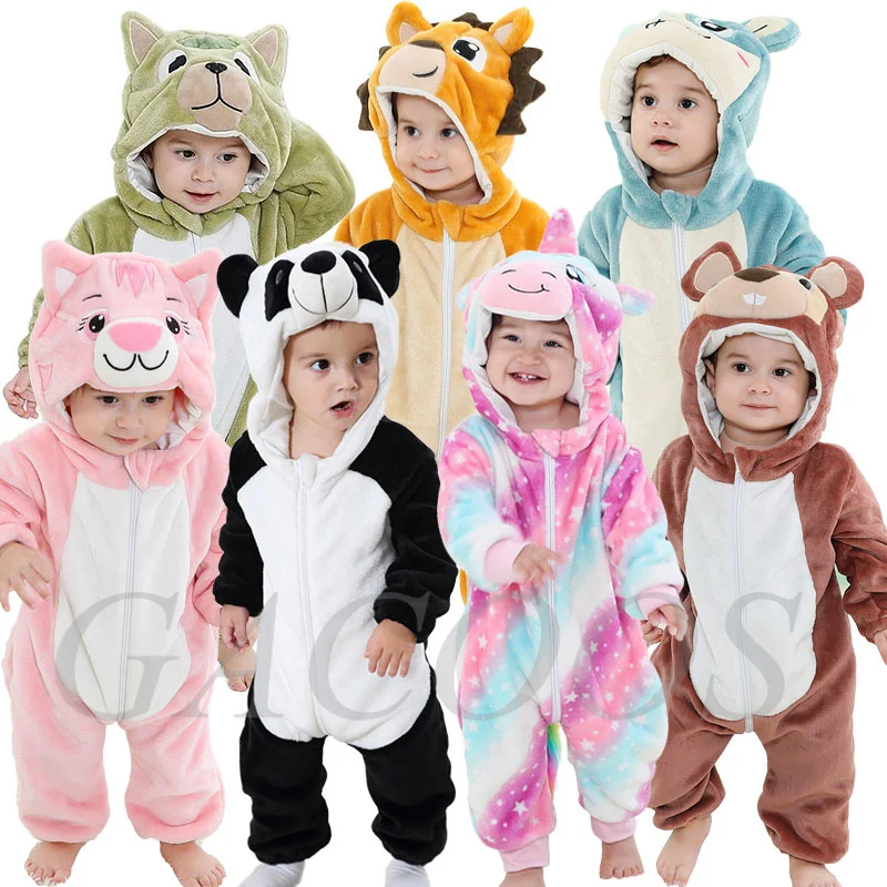 Baby Onesie Overall Kigurumi Cute Cartoon Flannel Baby Rompers Winter Pajamas Cotton Baby Boy Girls Animal Costume Kids Jumpsuit
Baby Onesie Overall Kigurumi Cute Cartoon Flannel Baby Rompers Winter Pajamas Cotton Baby Boy Girls Animal Costume Kids Jumpsuit