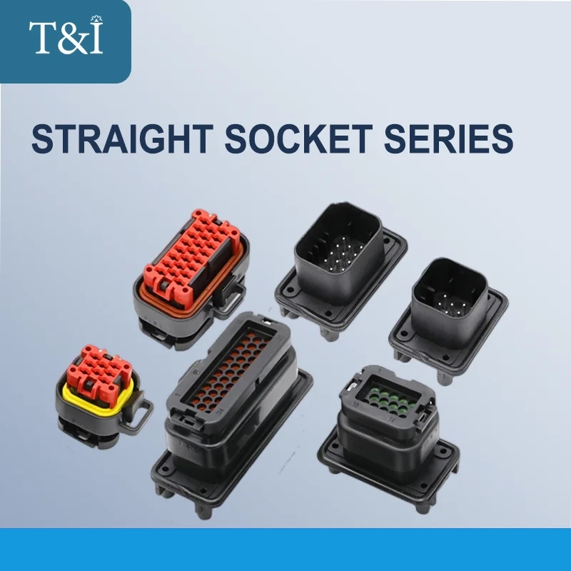 T&I Ecu Control System Plug Waterproof Connector Male&Female Needle Seat Car Docking Terminal 770680-1
T&I Ecu Control System Plug Waterproof Connector Male&Female Needle Seat Car Docking Terminal 770680-1