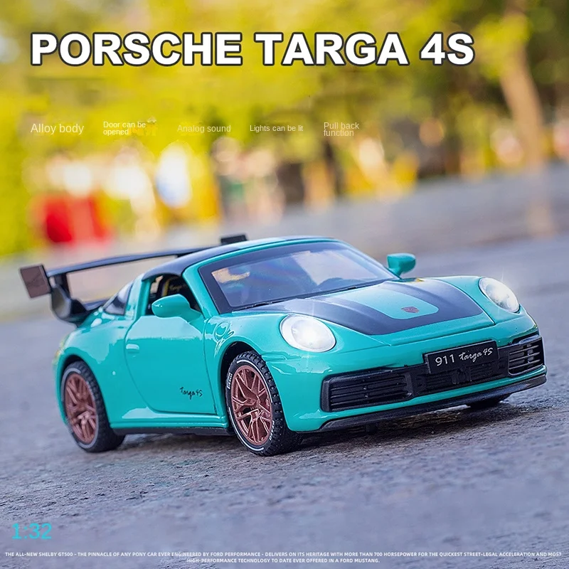 1:32 Alloy Model Sports Car Die-casting And Toy Car Miniature Model Sound And Light Open Door Collectible Children's Toy Gift
1:32 Alloy Model Sports Car Die-casting And Toy Car Miniature Model Sound And Light Open Door Collectible Children's Toy Gift