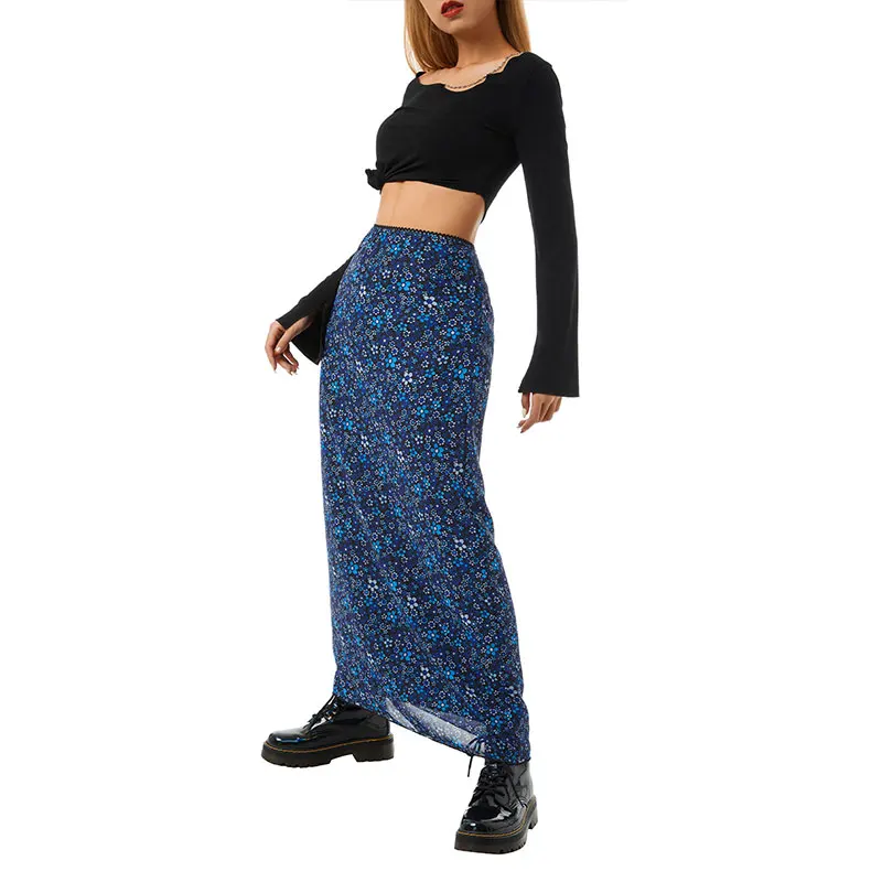 Y2K Women Vintage Summer Autumn Girls Retro Style Floral Printing High Waist Long Bust Skirt for Shopping Dating
Y2K Women Vintage Summer Autumn Girls Retro Style Floral Printing High Waist Long Bust Skirt for Shopping Dating