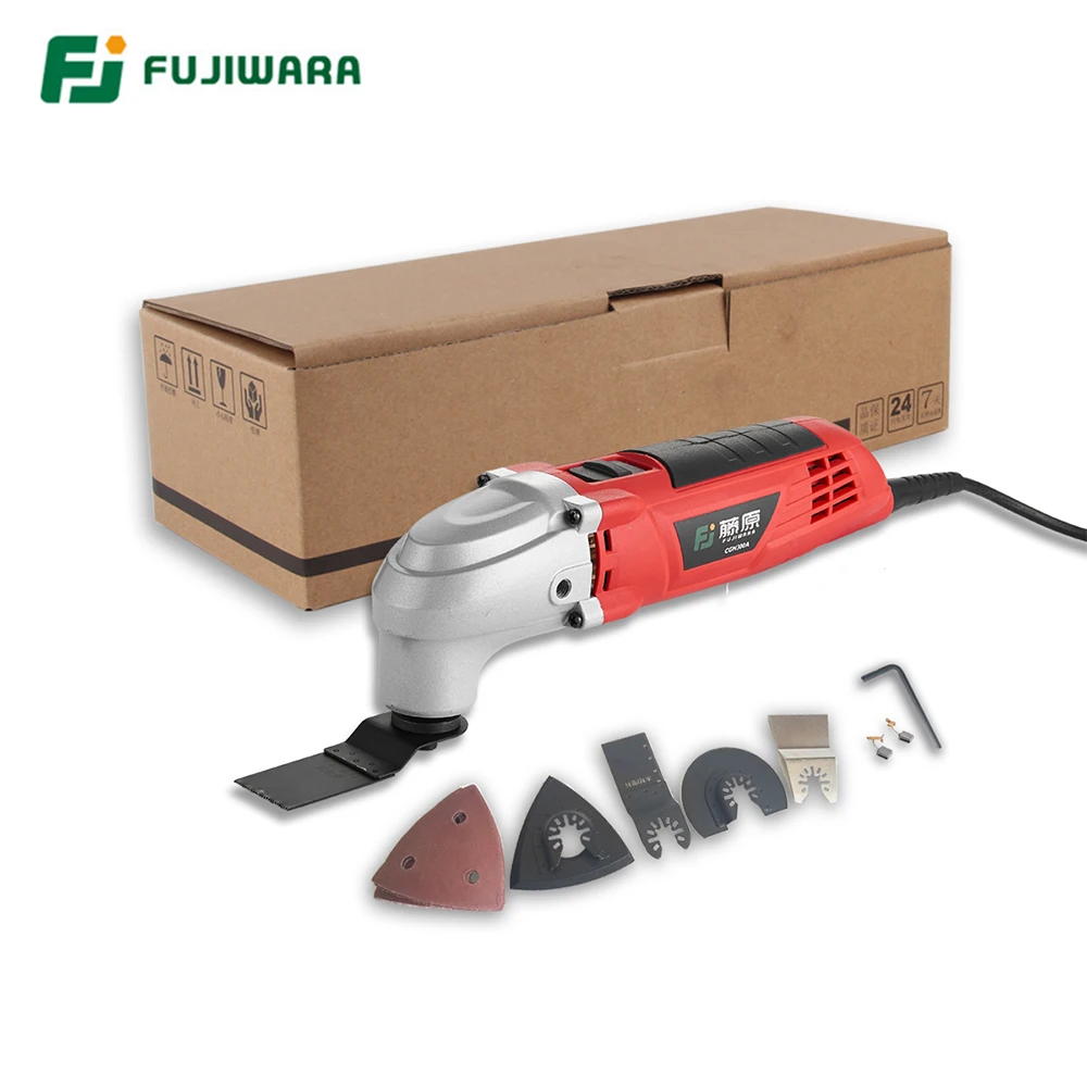 

FUJIWARA 220V 50HZ Electric Oscillating Multi-Tools 6-Speed Multifunction Electrical Shovel Machine Trimmer Cutting Machine
