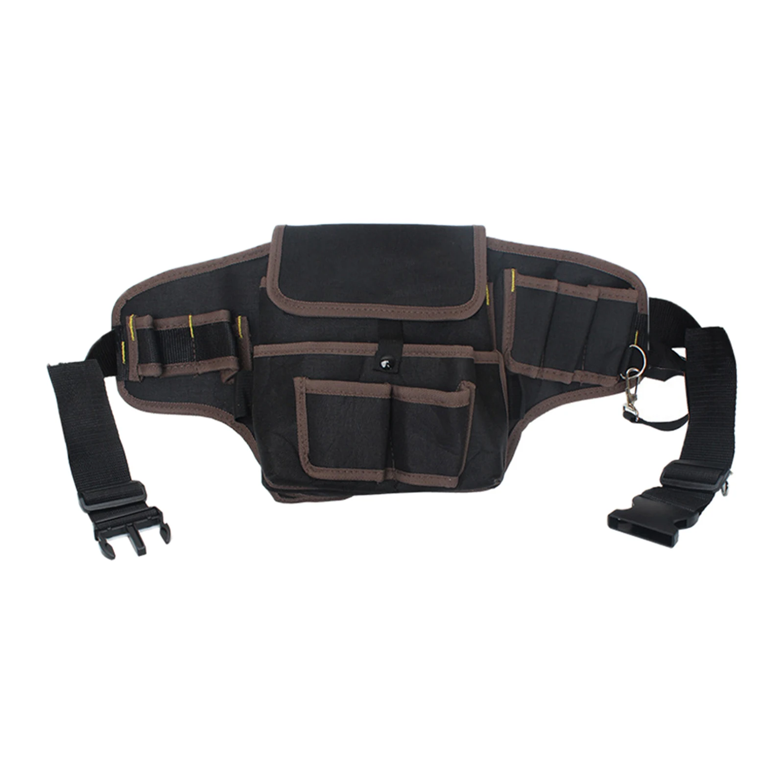 Multifunctional Oxford Cloth Tool Bag Waterproof Waist Pack Wear Resistant Hardware Adjustable Belt Electrical With Pockets
Multifunctional Oxford Cloth Tool Bag Waterproof Waist Pack Wear Resistant Hardware Adjustable Belt Electrical With Pockets