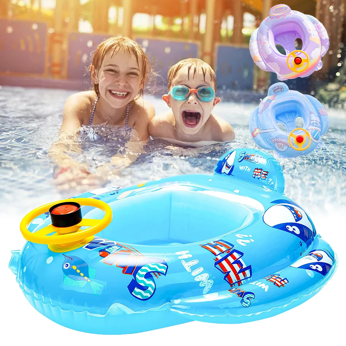 Swim Trainer Non-inflatable Buoy Pool Accessories Toys Baby Float Lying Swimming Rings Infant Waist Swim Ring Toddler
Swim Trainer Non-inflatable Buoy Pool Accessories Toys Baby Float Lying Swimming Rings Infant Waist Swim Ring Toddler