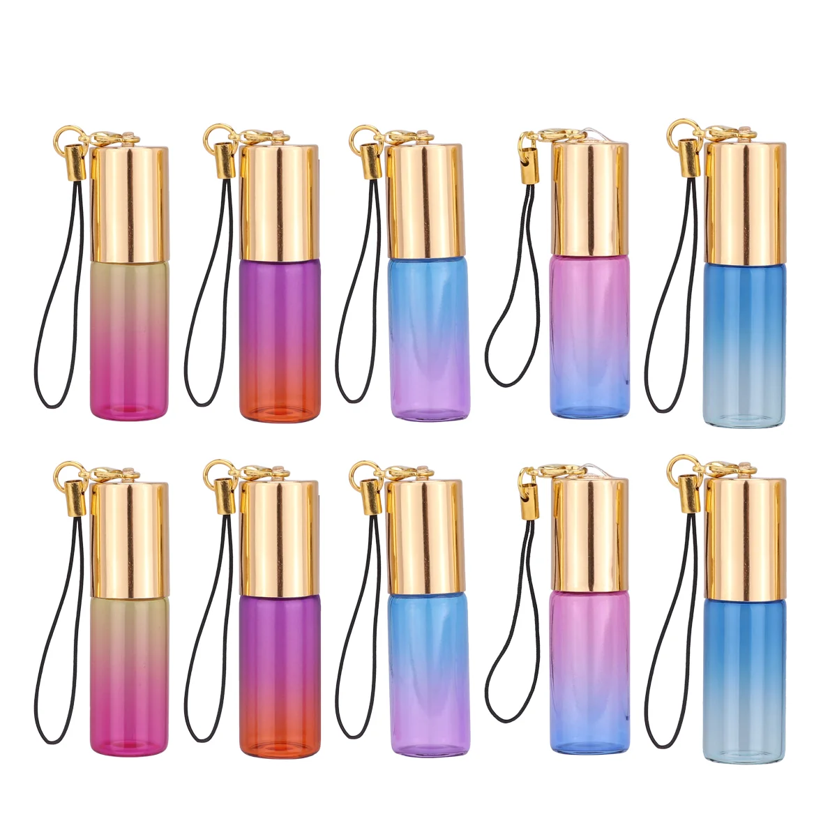 Bottle Roller Bottles Perfume Essential Oil Sample Travel Mini Tiny Container Balms Lip Aroma Aromatherapy Keychain Roll
Bottle Roller Bottles Perfume Essential Oil Sample Travel Mini Tiny Container Balms Lip Aroma Aromatherapy Keychain Roll