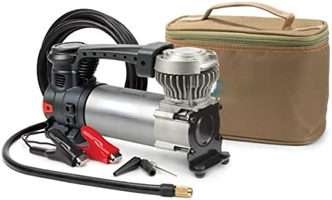 88P - 00088 Portable Compressor Kit with Alligator Clamps, Tire Inflator, Tire Air , 12V, 120 PSI, for Up to 33 Inch Tires
88P - 00088 Portable Compressor Kit with Alligator Clamps, Tire Inflator, Tire Air , 12V, 120 PSI, for Up to 33 Inch Tires
