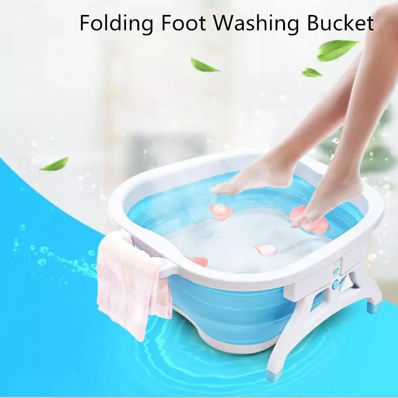 Folding Foot Massage Bucket Foot SPA Health Care Foot Bath Basin Foldable Basin Portable Washtub Creative Foot Tub Bathroom Set
Folding Foot Massage Bucket Foot SPA Health Care Foot Bath Basin Foldable Basin Portable Washtub Creative Foot Tub Bathroom Set