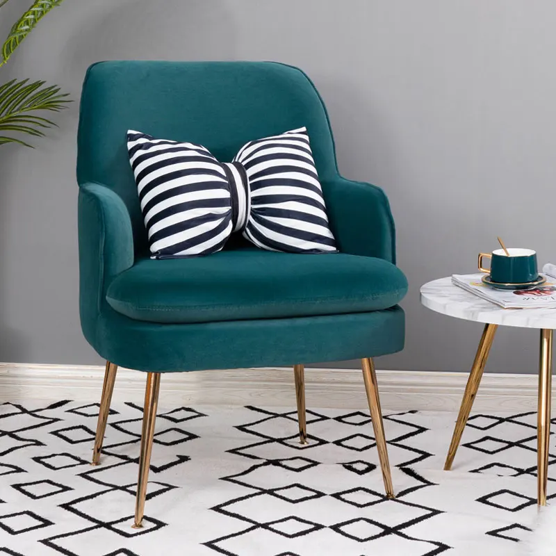 Living Room Armchair Balcony Relax Pink Waiting Chairs Luxury Modern Reception Nordic Small Sofa Design Velvet Soft Chair
Living Room Armchair Balcony Relax Pink Waiting Chairs Luxury Modern Reception Nordic Small Sofa Design Velvet Soft Chair