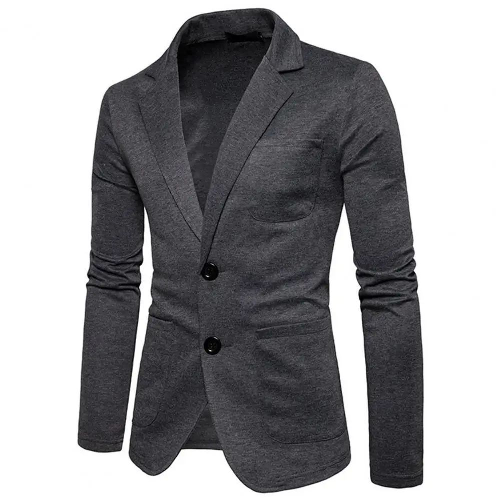 Male Stylish Korean Style Slim Fit Blazer Cozy Suit Jacket Turndown Collar for Wedding
Male Stylish Korean Style Slim Fit Blazer Cozy Suit Jacket Turndown Collar for Wedding