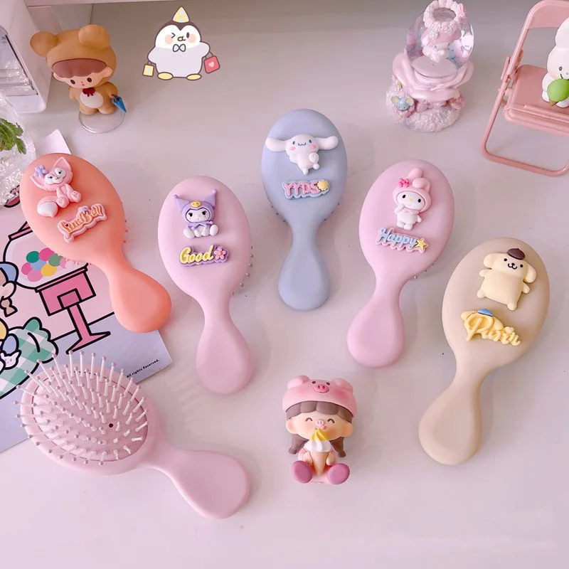 Kawaii Sanrioed My Melody Air Cushion Comb Anime Cinnamoroll Kuromi Cartoon Massage Airbag Anti-Static Handheld Decor Suppllies
Kawaii Sanrioed My Melody Air Cushion Comb Anime Cinnamoroll Kuromi Cartoon Massage Airbag Anti-Static Handheld Decor Suppllies