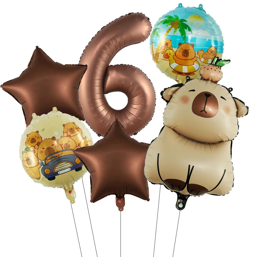 Фольгированный шар Капибара Globos 40 дюймов 
Фольгированный шар Капибара Globos 40 дюймов