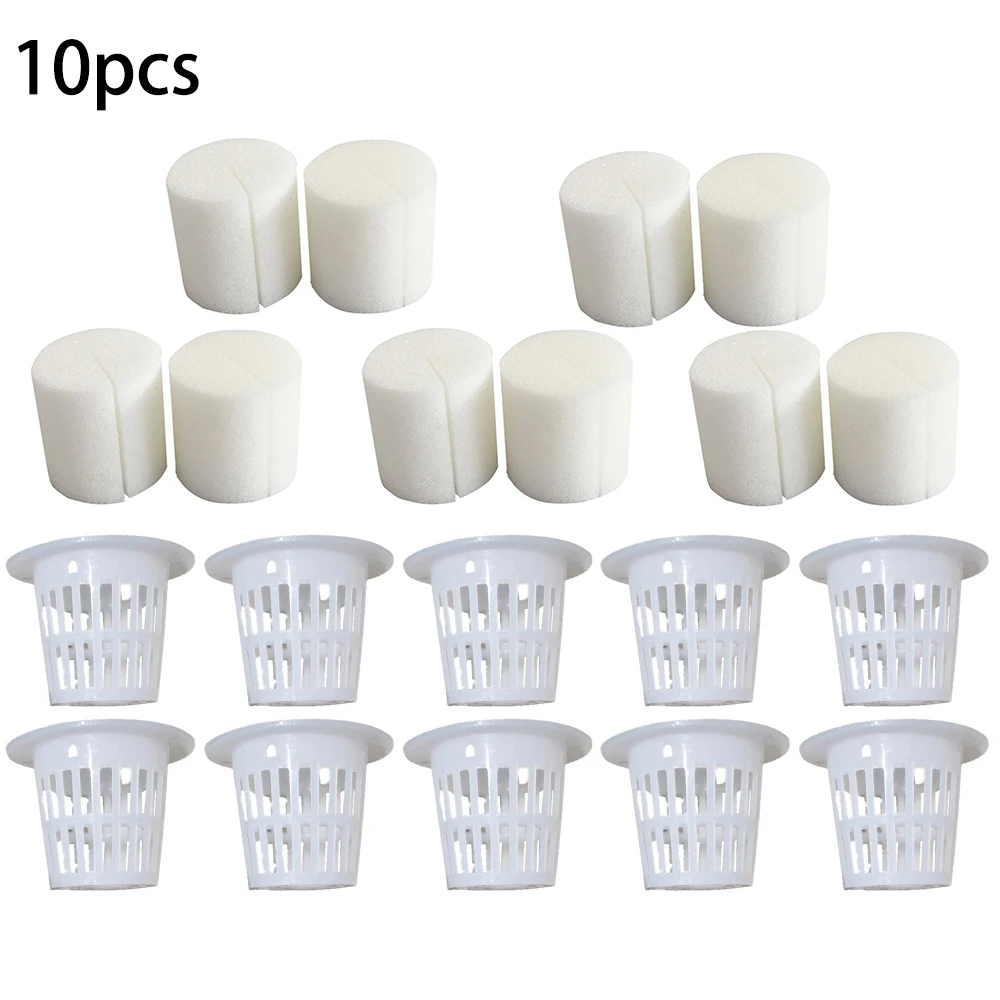 20pcs PE 32*30mm Mesh Pot With Sponge Net Cup Basket Hydroponic Aeroponic Plant Grow Sponge Suitable For Soilless Cultivation
20pcs PE 32*30mm Mesh Pot With Sponge Net Cup Basket Hydroponic Aeroponic Plant Grow Sponge Suitable For Soilless Cultivation