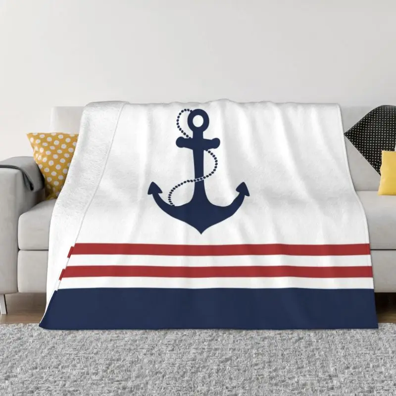 Nautical Navy Blue Anchor With Stripes Sofa Fleece Throw Blanket Warm Flannel Sailing Sailor Blankets Couch Quilt
Nautical Navy Blue Anchor With Stripes Sofa Fleece Throw Blanket Warm Flannel Sailing Sailor Blankets Couch Quilt
