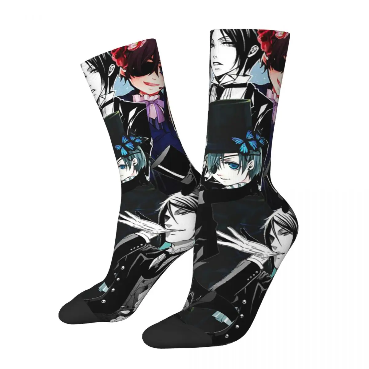 Black Butler Japanese Anime Plaid Socks Men's Women's Funny Happy Socks Harajuku Spring Summer Autumn Winter Socks Gift
Black Butler Japanese Anime Plaid Socks Men's Women's Funny Happy Socks Harajuku Spring Summer Autumn Winter Socks Gift