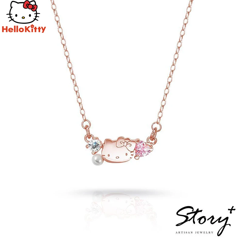 Новое ожерелье Hello Kittys Sanrio аниме кавайное розовое золото на удачу милые алмазные сверкающие ювелирные изделия Аксессуары детский подарок с ...
Новое ожерелье Hello Kittys Sanrio аниме кавайное розовое золото на удачу милые алмазные сверкающие ювелирные изделия Аксессуары детский подарок с ...