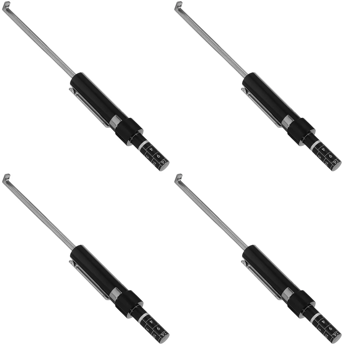 4x Brake Pad Depth Gauge Brake Pad Wear Gauge Brake Lining Wear Gauge Brake Pad Measurement Brake Pad Measuring Tool
4x Brake Pad Depth Gauge Brake Pad Wear Gauge Brake Lining Wear Gauge Brake Pad Measurement Brake Pad Measuring Tool