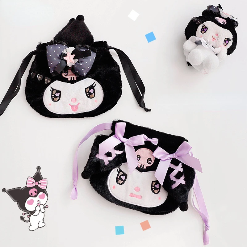 Cute Dark Kuromi Kawaii Bundle Pocket Holiday Gift Ins Anime Cartoon Girl Heart Little Devil Coin Purse Key Bag Storage Bag
Cute Dark Kuromi Kawaii Bundle Pocket Holiday Gift Ins Anime Cartoon Girl Heart Little Devil Coin Purse Key Bag Storage Bag