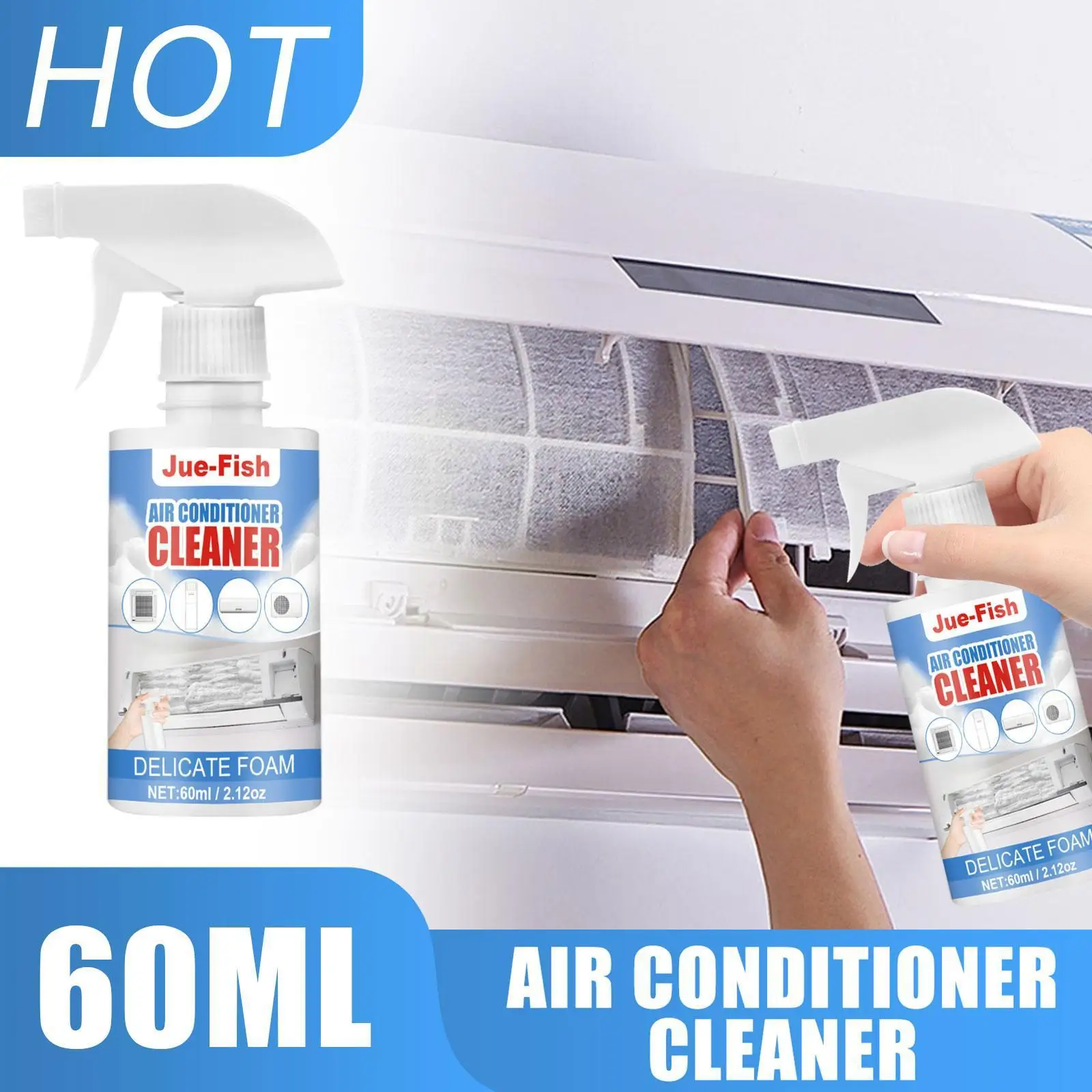 60ml Air Foaming Cleaner Cleaning Spray Deodorizer Conditioner Cleaner Foam Spray Cleaning Deodorizer For Home Office X1I9
60ml Air Foaming Cleaner Cleaning Spray Deodorizer Conditioner Cleaner Foam Spray Cleaning Deodorizer For Home Office X1I9