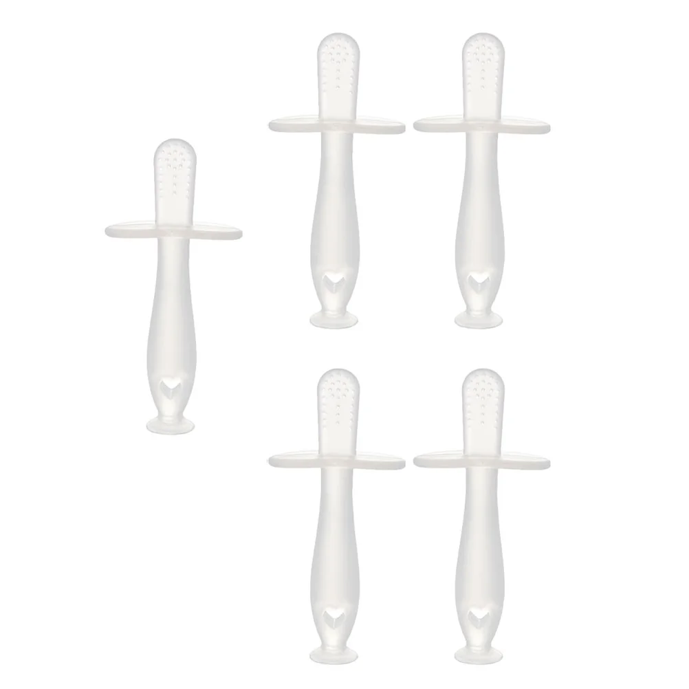 5Pcs Infant Teething Toys Transparent Teether for Baby Funny Teething Relief Toys
5Pcs Infant Teething Toys Transparent Teether for Baby Funny Teething Relief Toys