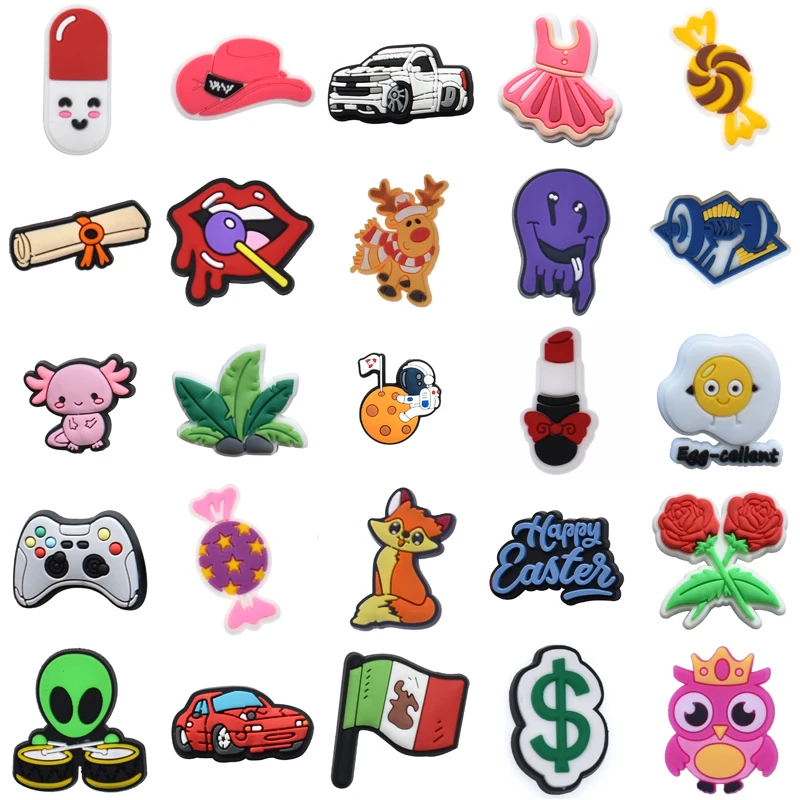 Packs Shoes Accessories Para Pins Men Gifts Set Jeans Boy Girl Shoe Charms Women Charm Wholesale Bulk Kids Decorations for Crocs
Packs Shoes Accessories Para Pins Men Gifts Set Jeans Boy Girl Shoe Charms Women Charm Wholesale Bulk Kids Decorations for Crocs