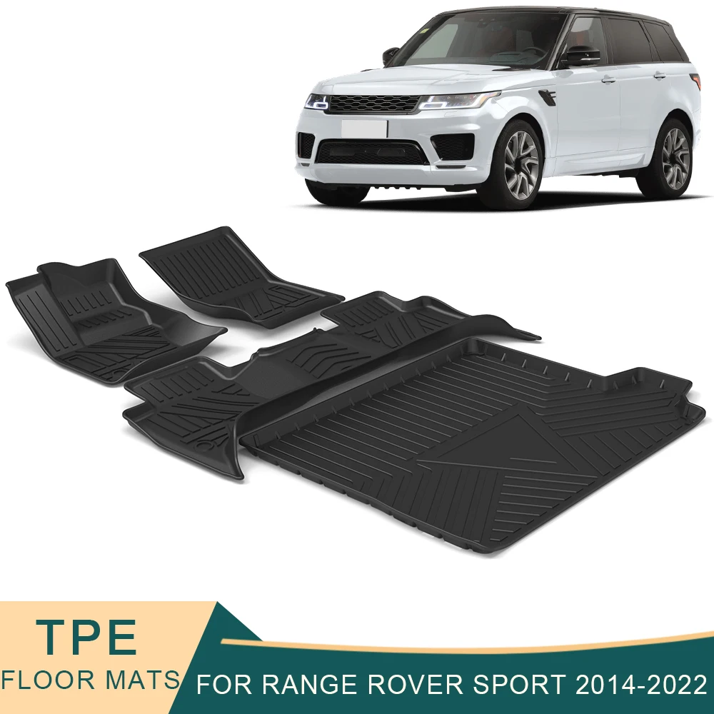 For Range Rover Sport L494 2014-2022 Car Floor Mats All-Weather TPE Foot Mats Odorless Pad Waterproof Tray Interior Accessories
For Range Rover Sport L494 2014-2022 Car Floor Mats All-Weather TPE Foot Mats Odorless Pad Waterproof Tray Interior Accessories