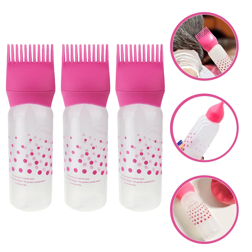 Hair Dry Cleaning Bottle Comb Oiling Root Applicator Bottles Dye Squeeze Coloring Dying Care
Hair Dry Cleaning Bottle Comb Oiling Root Applicator Bottles Dye Squeeze Coloring Dying Care