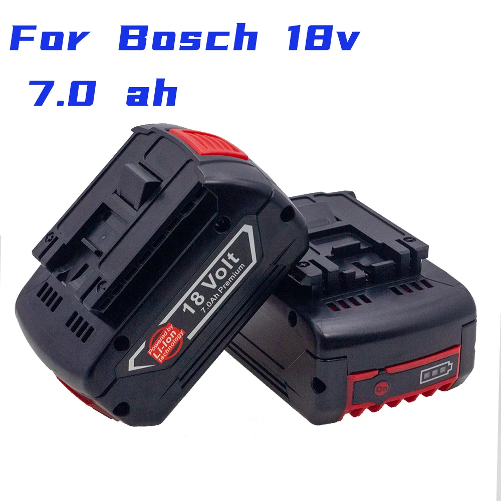

18 в 180 Ач сменный электроинструмент Bosch BAT609 BAT618 BAT614 GCB GSS BSH180 GSR GSB RHH JSH комплект зарядного устройства для литий-ионного аккумулятора