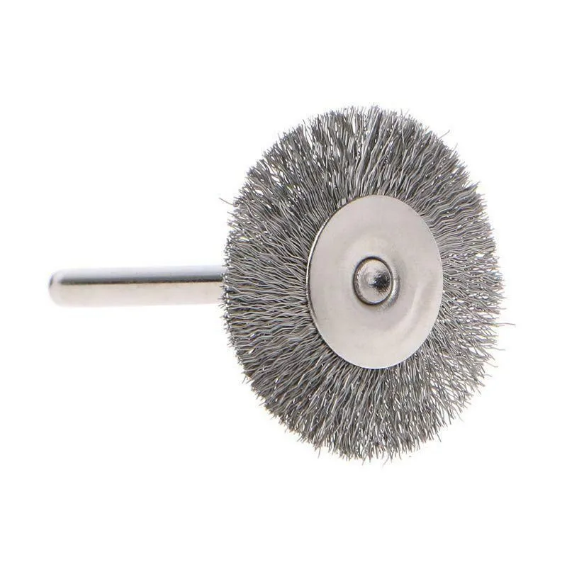 Set Wire Brush Stainless Steel T-shaped Tools Wheel Brushes 10 Pcs 22mm For Mini Drill Rotary Parts Durable New
Set Wire Brush Stainless Steel T-shaped Tools Wheel Brushes 10 Pcs 22mm For Mini Drill Rotary Parts Durable New