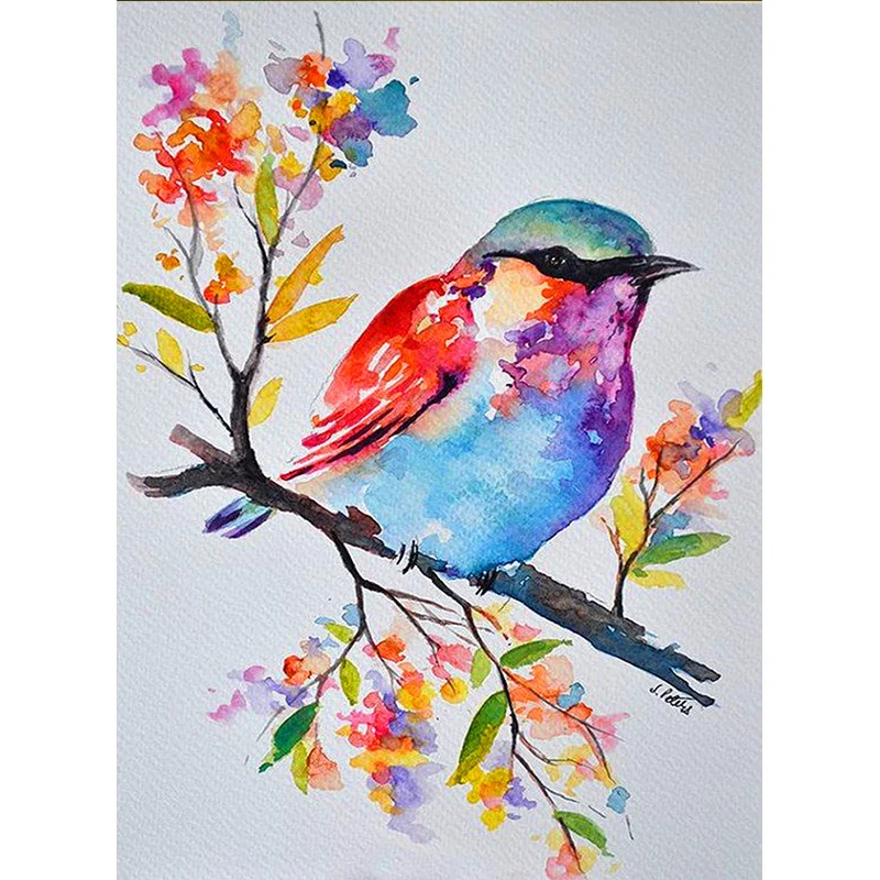 JIEME 5D Diamond Painting Bird Diamond Embroidery Full Round Rhinestones Mosaic Animal Home Decoration
JIEME 5D Diamond Painting Bird Diamond Embroidery Full Round Rhinestones Mosaic Animal Home Decoration