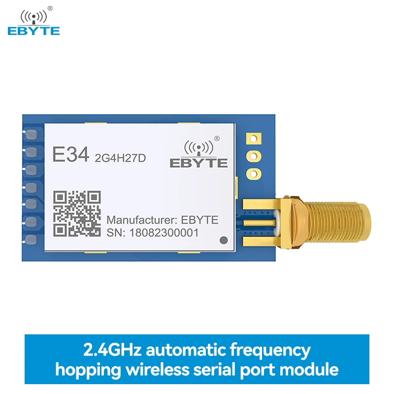 nRF24L01 + 2 4 ГГц Беспроводной IoT-трансивер EBYTE E34-2G4H27D Приемник-передатчик дальнего
