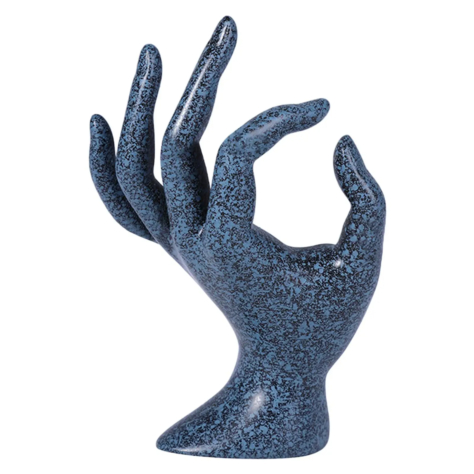 Creative Jewelry Display Holder, Ok Shape Organizer Hand Form Support for Showcase Countertop Jewelry Store Window Necklace Ring
Creative Jewelry Display Holder, Ok Shape Organizer Hand Form Support for Showcase Countertop Jewelry Store Window Necklace Ring