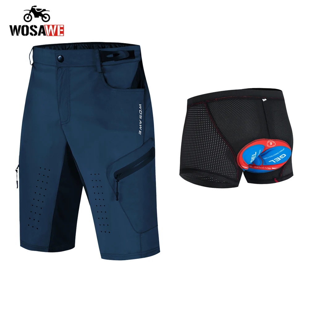WOSAWE Summer Off-road MTB Shorts Men Breathable Loose Motorcycle Riding Cycling MTB Shorts Bike Moto Shorts Bicycle Pants
WOSAWE Summer Off-road MTB Shorts Men Breathable Loose Motorcycle Riding Cycling MTB Shorts Bike Moto Shorts Bicycle Pants