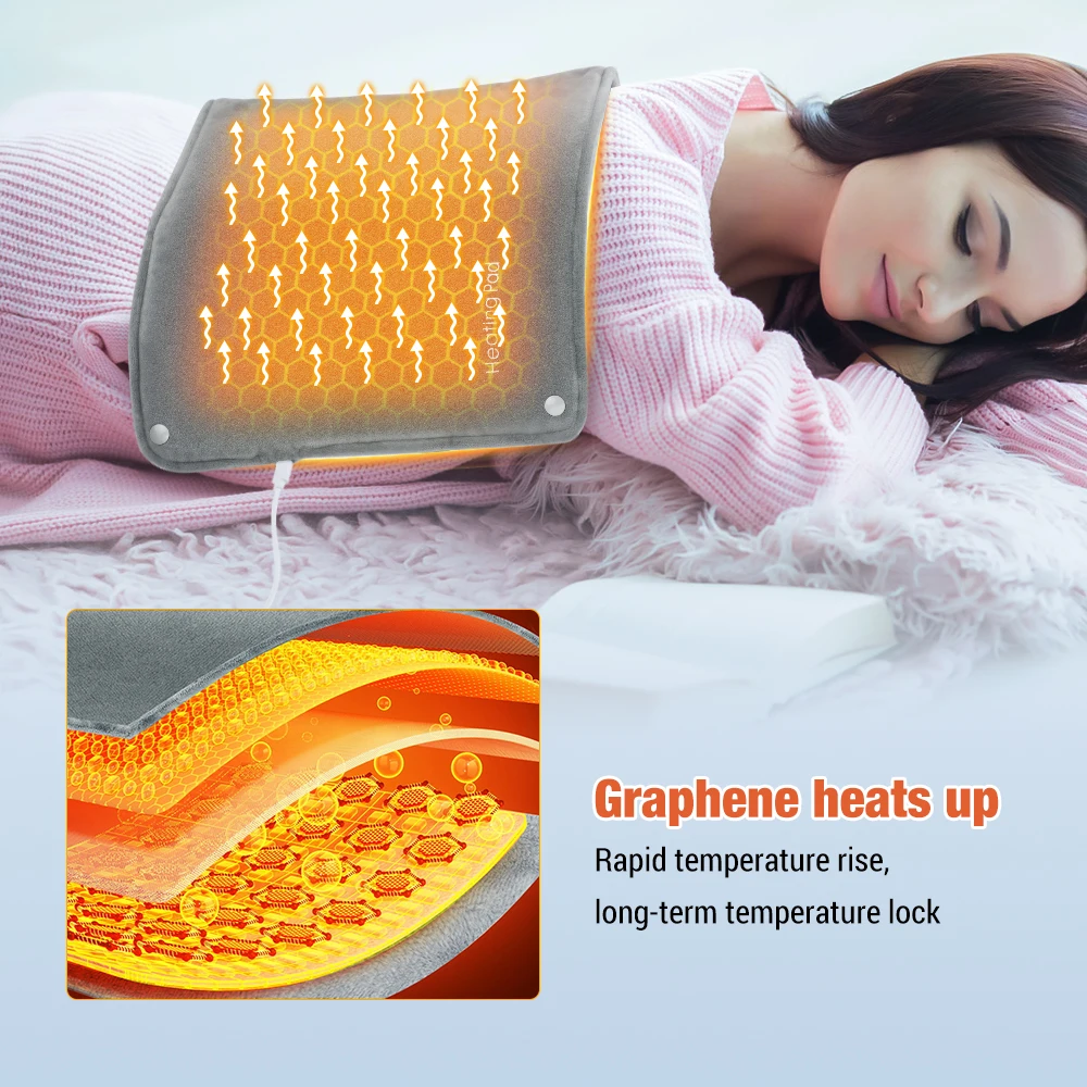 Electric Hand Warmer Graphene Heating Pad Winter Thermal Hand Feet Warmer Hot Bag Pillow Gloves Legs Abdomen Back Waist Shawl
Electric Hand Warmer Graphene Heating Pad Winter Thermal Hand Feet Warmer Hot Bag Pillow Gloves Legs Abdomen Back Waist Shawl