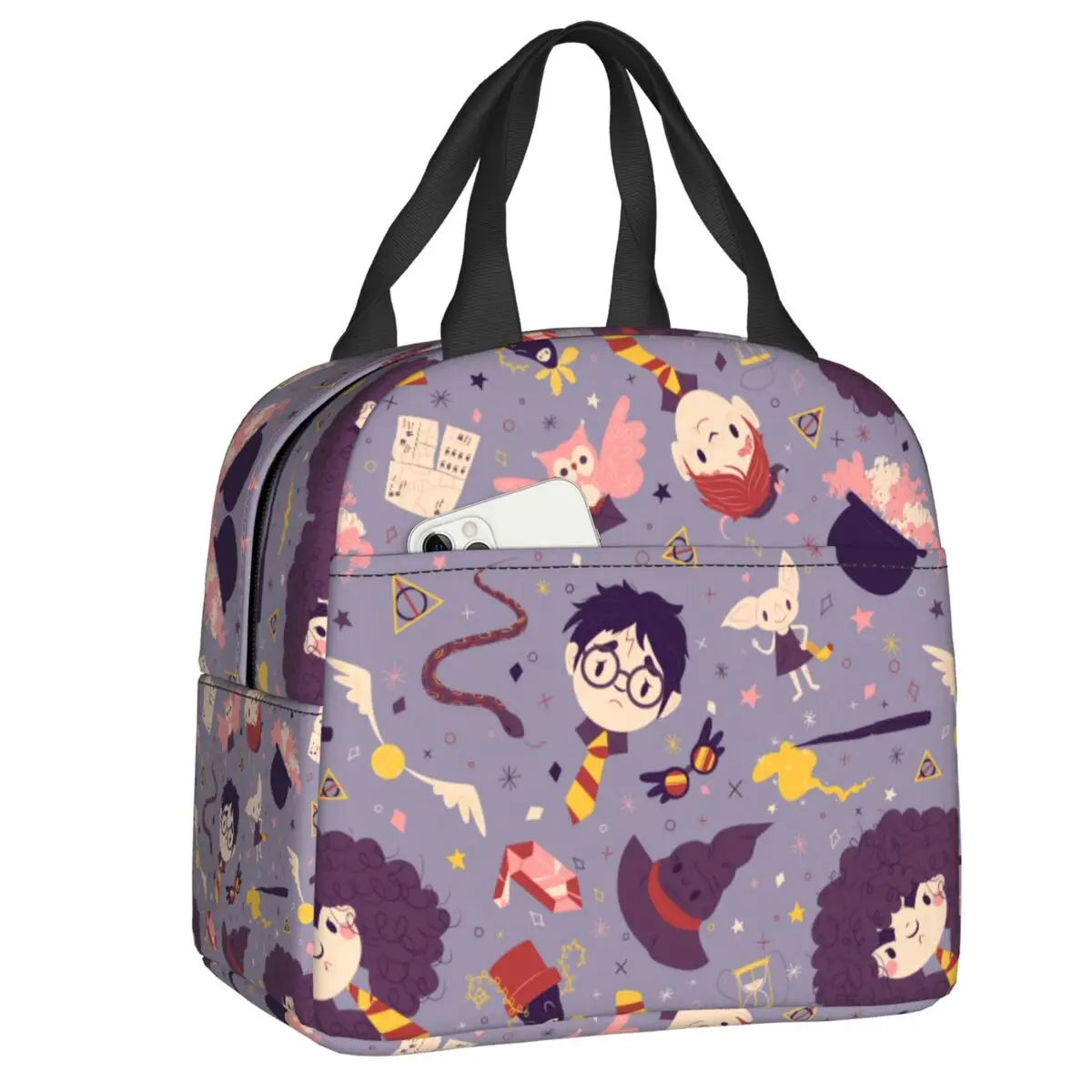 School Magic Witchcraft Wizardry Insulated Lunch Tote Bag Witch Wizard Movie Cosplay Resuable Thermal Cooler Bento Box School
School Magic Witchcraft Wizardry Insulated Lunch Tote Bag Witch Wizard Movie Cosplay Resuable Thermal Cooler Bento Box School