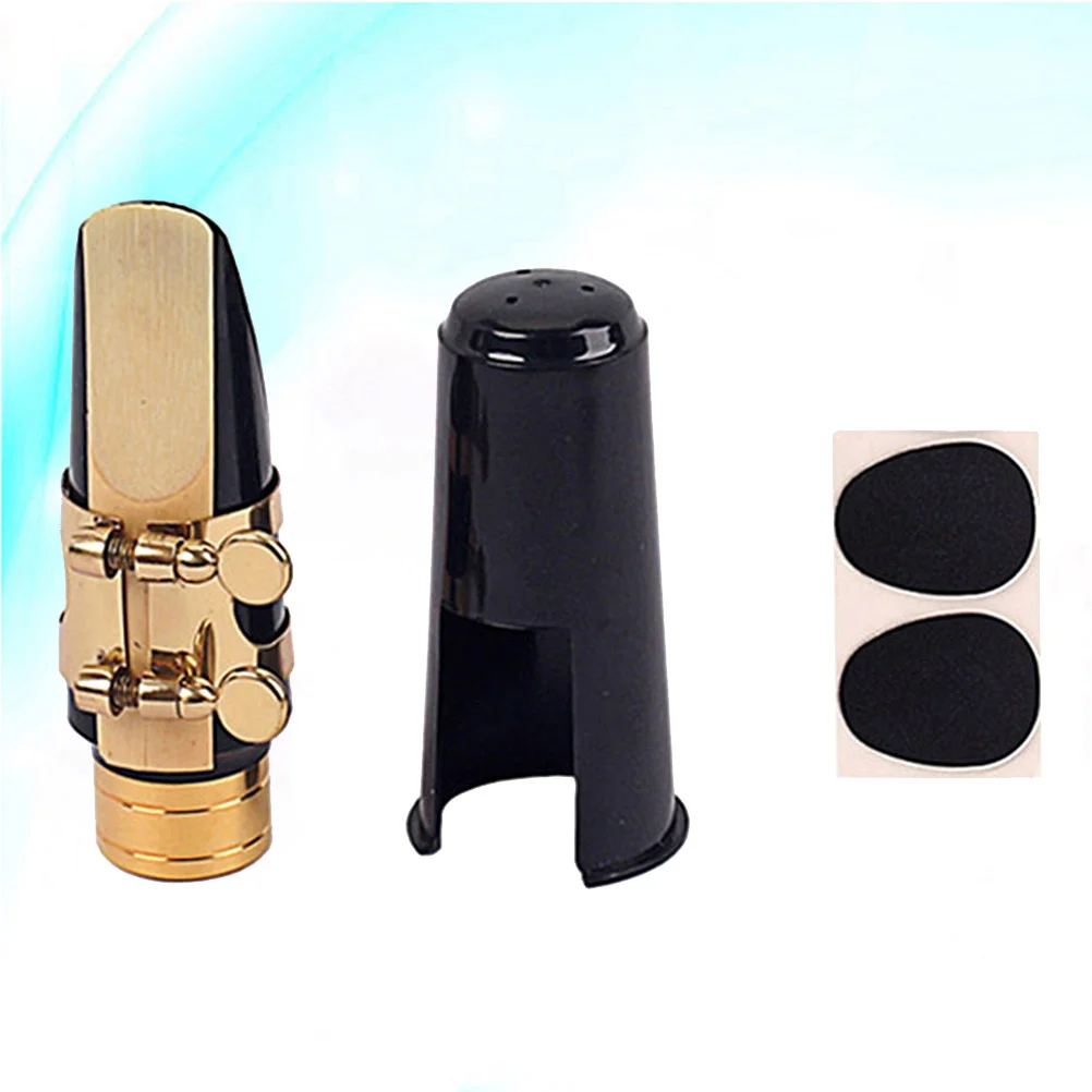 Saxophone Mouthpiece Alto Sax Replacementligature Patch Set Accessories Buckle Cap Cover
Saxophone Mouthpiece Alto Sax Replacementligature Patch Set Accessories Buckle Cap Cover