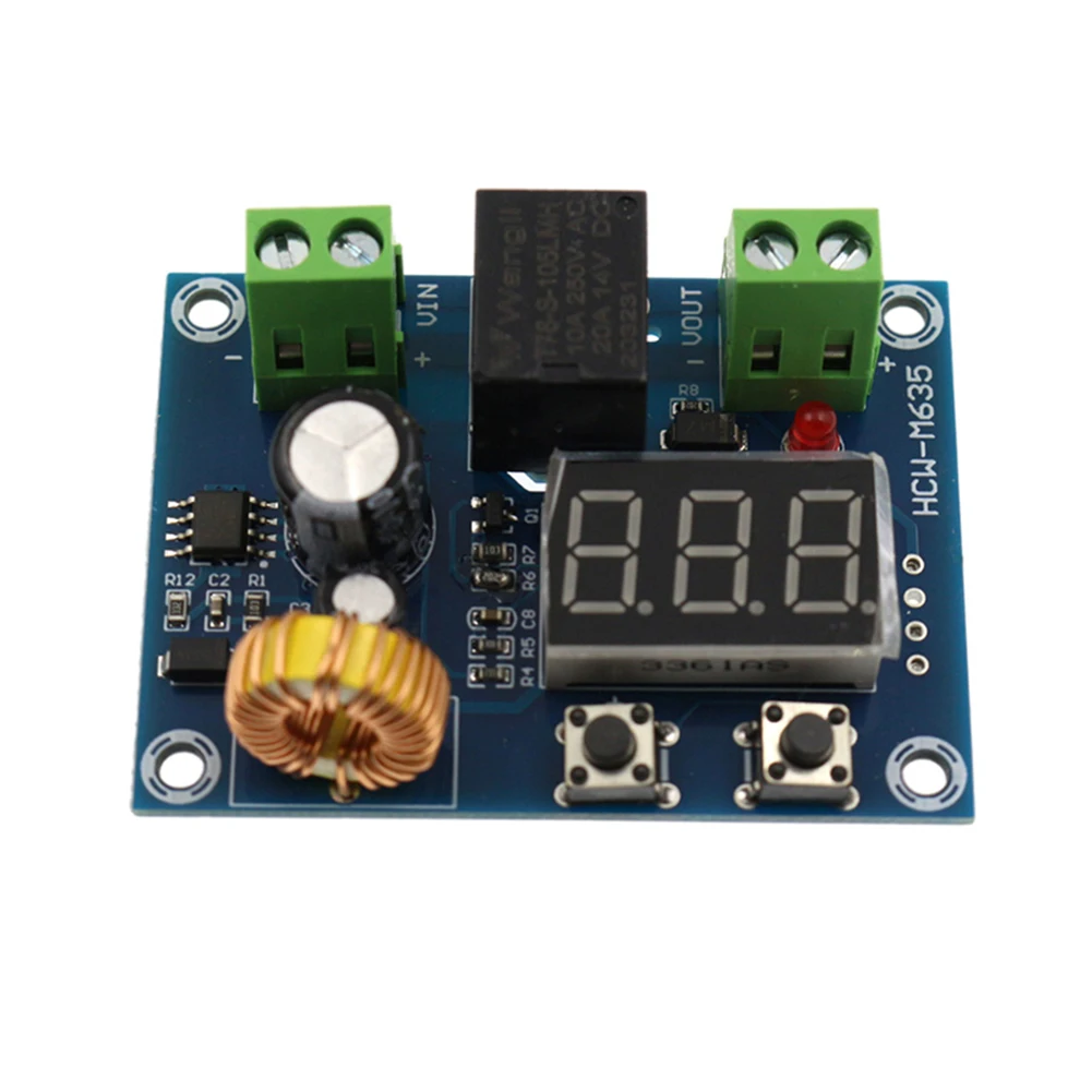 XH-M609 Voltage Module Cut Off Digital Disconnect For 12-36V Lithium Batter Low Voltage Over-Discharge Protect
XH-M609 Voltage Module Cut Off Digital Disconnect For 12-36V Lithium Batter Low Voltage Over-Discharge Protect