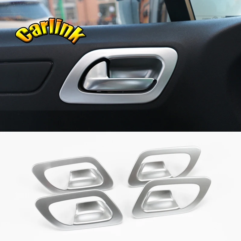For Citroen C4 2016 High quality ABS Matte Inner Door Handle Frame Bowl Decoration sticker Cover Trim car accessories 4Pcs
For Citroen C4 2016 High quality ABS Matte Inner Door Handle Frame Bowl Decoration sticker Cover Trim car accessories 4Pcs