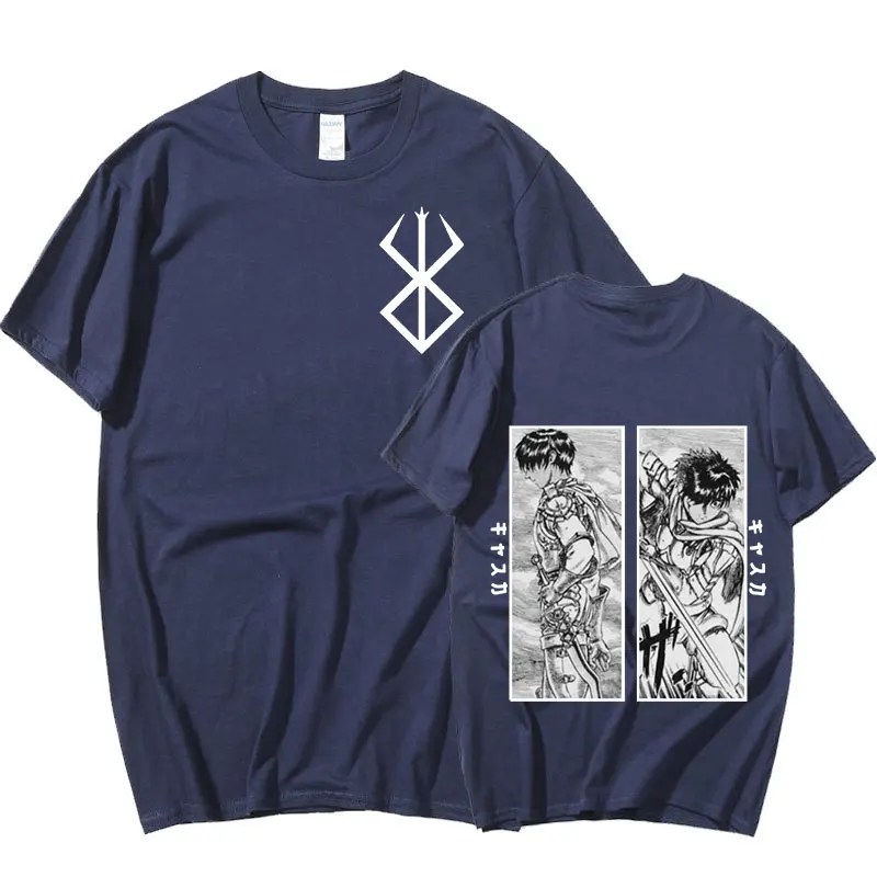 Japanese Anime Berserk Guts Casca T Shirt Men's Cool Manga Vintage Graphic T-shirt Streetwear T-shirts Hip Hop Tops Tees Male
Japanese Anime Berserk Guts Casca T Shirt Men's Cool Manga Vintage Graphic T-shirt Streetwear T-shirts Hip Hop Tops Tees Male