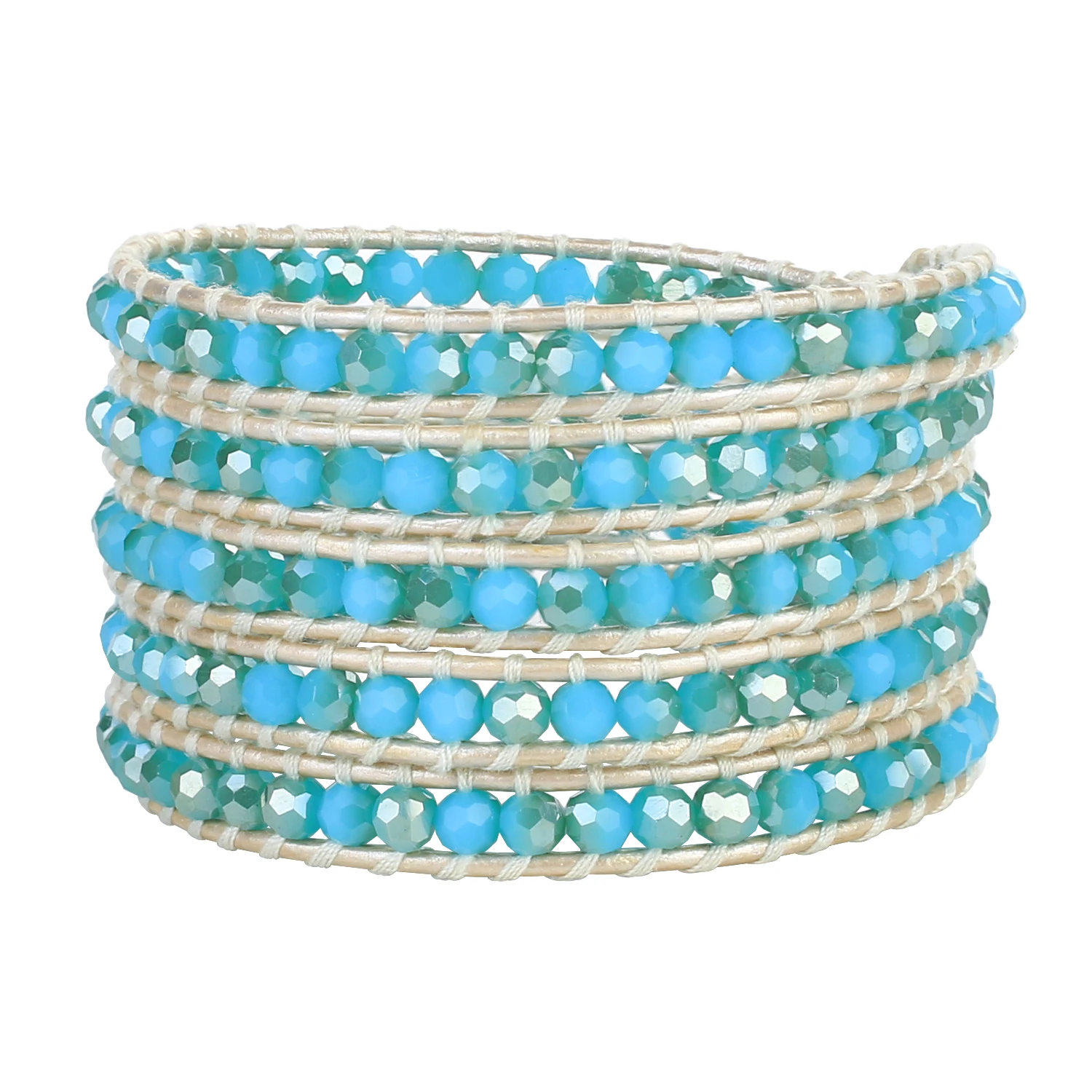 Женский браслет из бисера KELITCH, браслет из 5 нитей, ювелирное изделие, Кожаный Браслет-манжета, браслет дружбы, мужские браслеты ручной работ... 
Женский браслет из бисера KELITCH, браслет из 5 нитей, ювелирное изделие, Кожаный Браслет-манжета, браслет дружбы, мужские браслеты ручной работ...