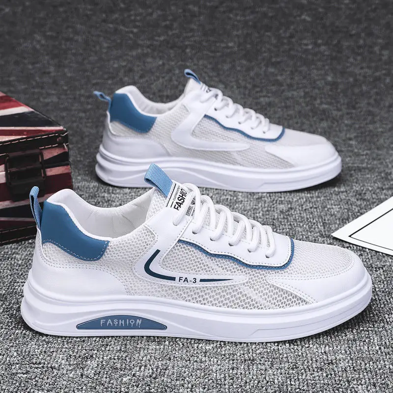 2022 Men's Shoes Summer New Mesh Breathable Hollow Mesh Sports Casual Shoes All-match Small White Board Shoes Tide Sneakers
2022 Men's Shoes Summer New Mesh Breathable Hollow Mesh Sports Casual Shoes All-match Small White Board Shoes Tide Sneakers
