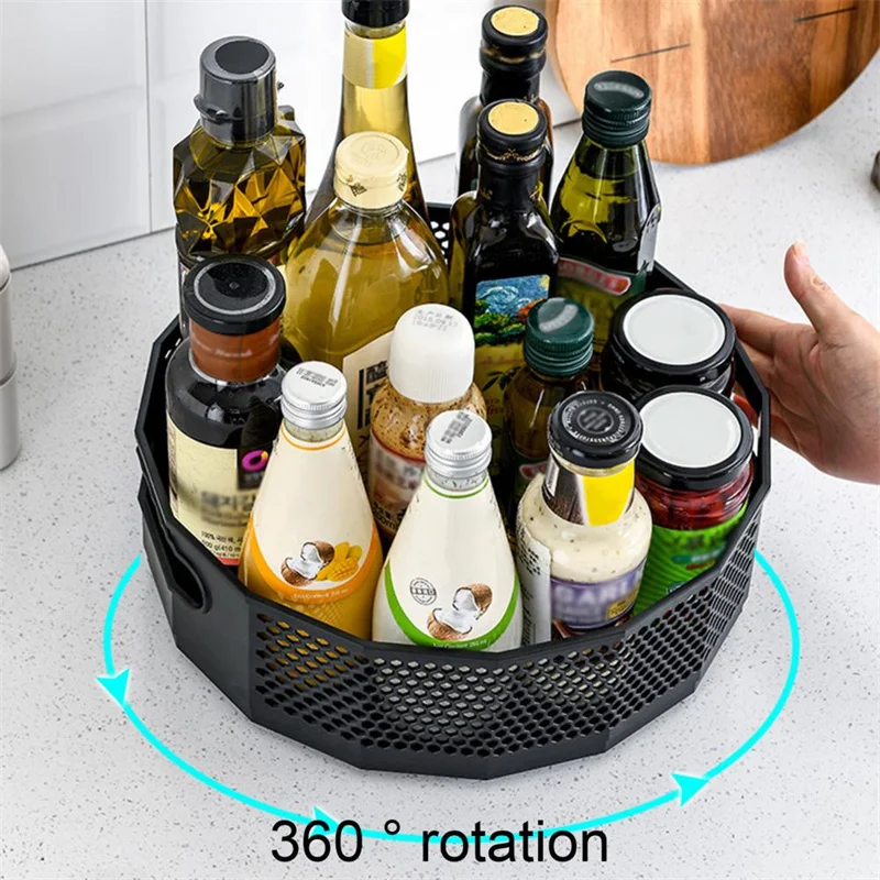 Вращающийся на 360 градусов поднос, кухонная стойка для хранения, полка, пластиковая подставка для банок, держатель для приправ, органайзер д...
Вращающийся на 360 градусов поднос, кухонная стойка для хранения, полка, пластиковая подставка для банок, держатель для приправ, органайзер д...