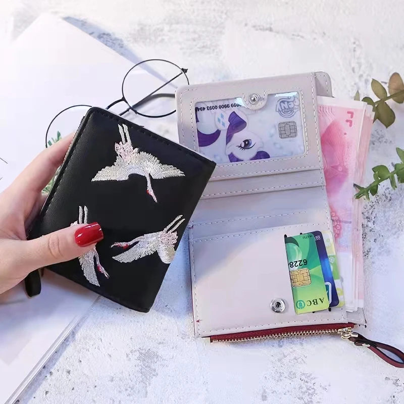 Women Mini Wallet PU Leather Birds Printed Zipper Coin Purse Girl's Clutch Purses Business Cards Holder Ladies Coin Pocket Pouch
Women Mini Wallet PU Leather Birds Printed Zipper Coin Purse Girl's Clutch Purses Business Cards Holder Ladies Coin Pocket Pouch