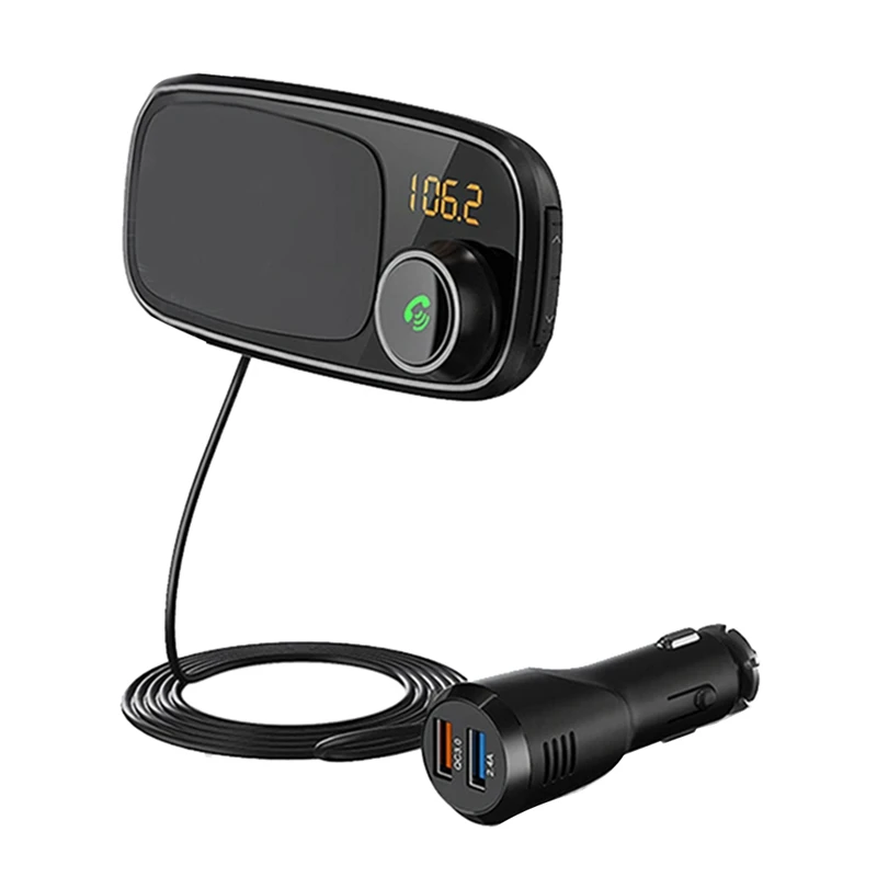 Автомобильный MP3-плеер, гарнитура Bluetooth, FM-трансмиттер, аудио адаптер, двойное зарядное устройство USB QC3.0, быстрая зарядка с держателем для те...
Автомобильный MP3-плеер, гарнитура Bluetooth, FM-трансмиттер, аудио адаптер, двойное зарядное устройство USB QC3.0, быстрая зарядка с держателем для те...