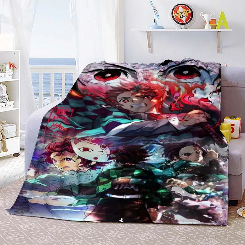 Anime Demon Slayer Flannel Throw Blanket Cartoon Smooth Soft Bedspread Warm Birthday Gift Living Room Bedroom Sofa Home Decor
Anime Demon Slayer Flannel Throw Blanket Cartoon Smooth Soft Bedspread Warm Birthday Gift Living Room Bedroom Sofa Home Decor