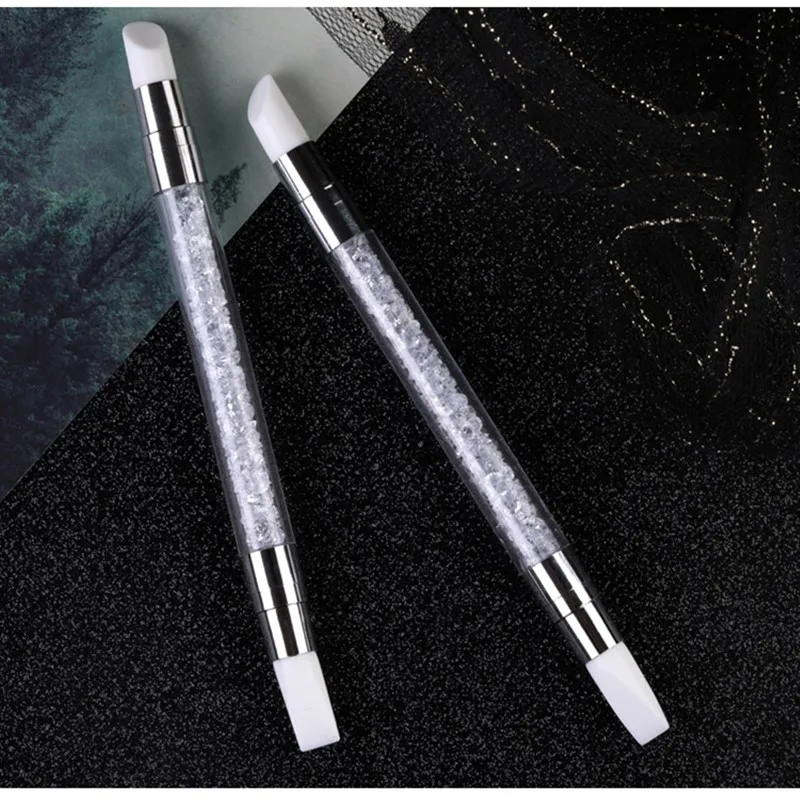 1PC Double-head Nail Silicone Pen Stick Pen Oblique Mouth Shape Point Drill Rhinestone Nail Brush Embossing Carving UV Gel Pen
1PC Double-head Nail Silicone Pen Stick Pen Oblique Mouth Shape Point Drill Rhinestone Nail Brush Embossing Carving UV Gel Pen