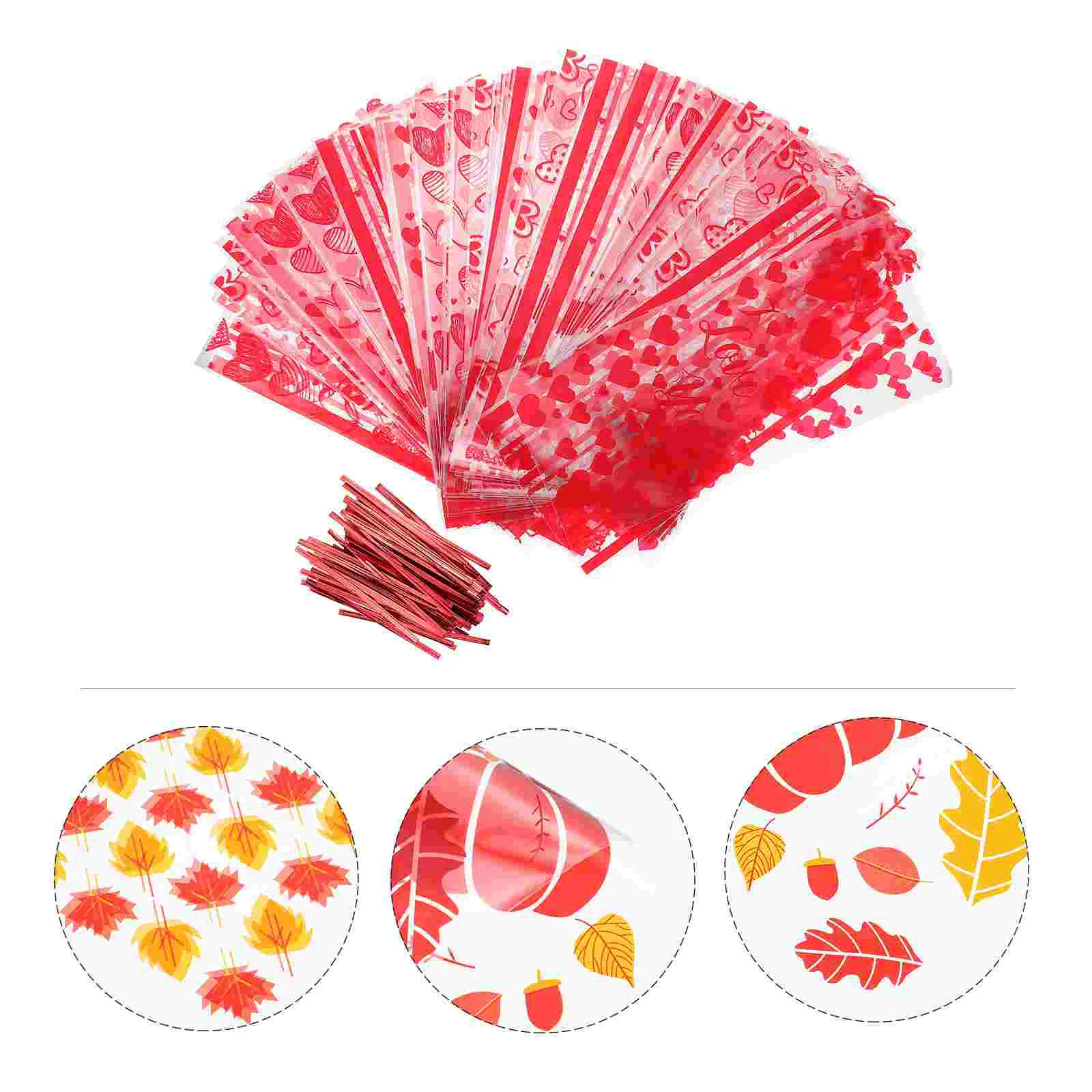 100Pcs Snack Biscuit Holder Valentine's Day Gift Packing for Festival 
100Pcs Snack Biscuit Holder Valentine's Day Gift Packing for Festival