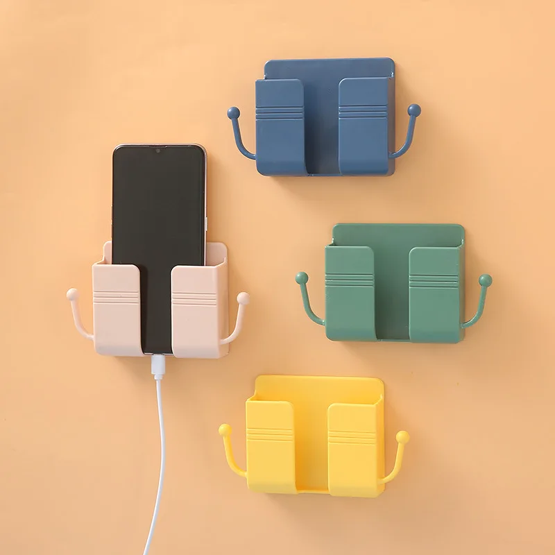 Mobile Phone Holder Wall Stand Mounted Organizer Remote Control Storage Box Wall Charger Hook Cable Charging Dock Storage Rack
Mobile Phone Holder Wall Stand Mounted Organizer Remote Control Storage Box Wall Charger Hook Cable Charging Dock Storage Rack