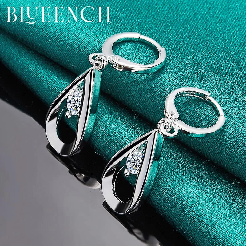 Blueench 925 Sterling Silver water dropZircon Drop Earrings for Ladies Engagement Wedding Temperament Fashion High Jewelry
Blueench 925 Sterling Silver water dropZircon Drop Earrings for Ladies Engagement Wedding Temperament Fashion High Jewelry