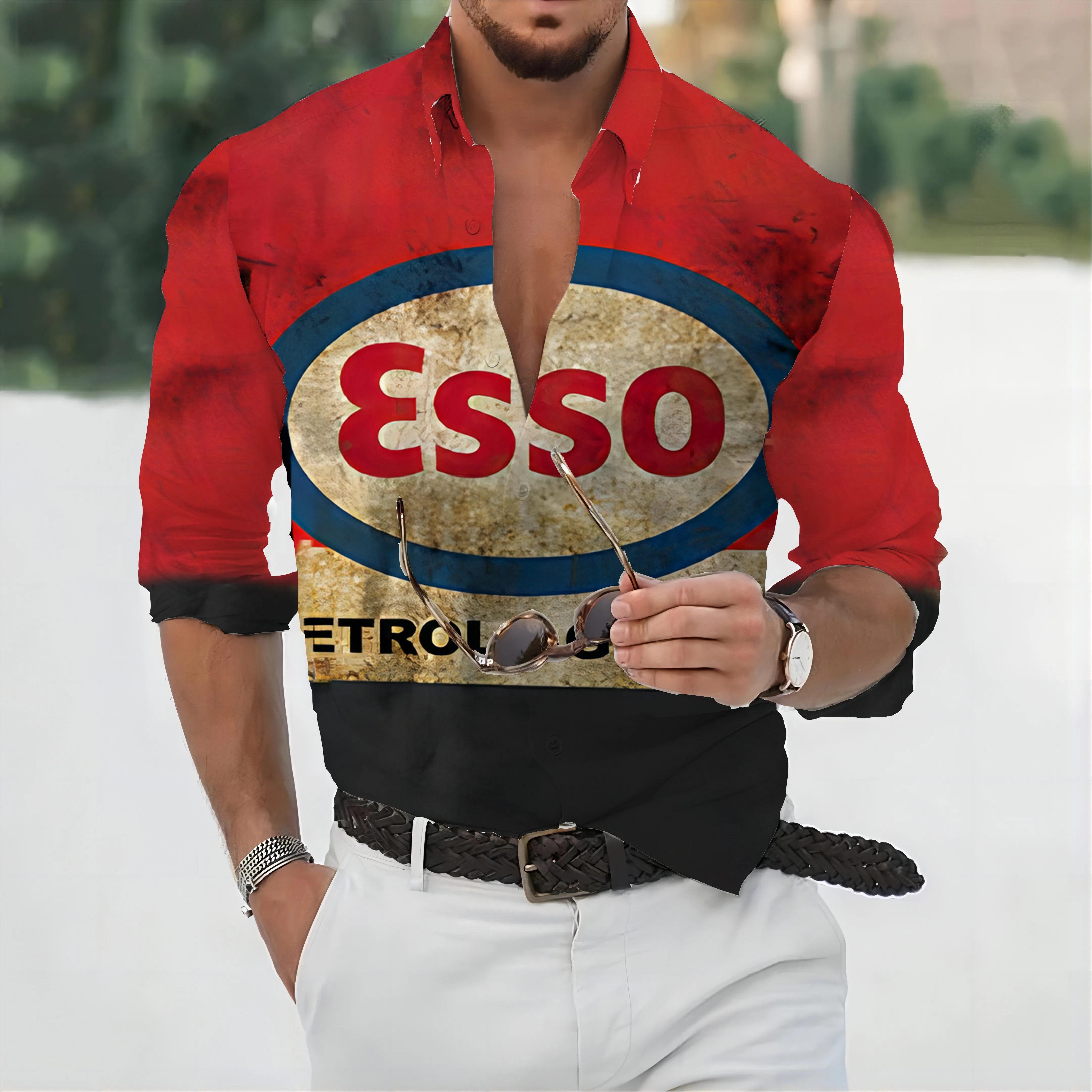 2023 fast selling spring and autumn new 3DS digital printed shirt men's casual long-sleeved shirt
2023 fast selling spring and autumn new 3DS digital printed shirt men's casual long-sleeved shirt