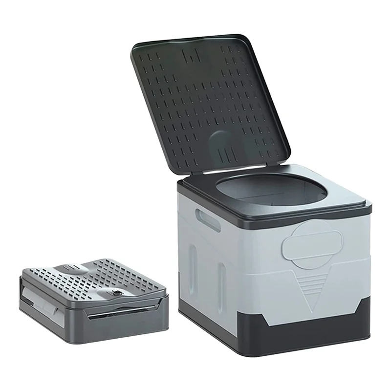 Outdoor Travel Portable Folding Toilet-Camping Potty Waterproof Car Toilet Bucket Toilet for Home/Outdoor/Boat Gray
Outdoor Travel Portable Folding Toilet-Camping Potty Waterproof Car Toilet Bucket Toilet for Home/Outdoor/Boat Gray